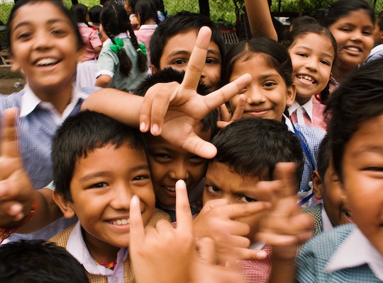 school children