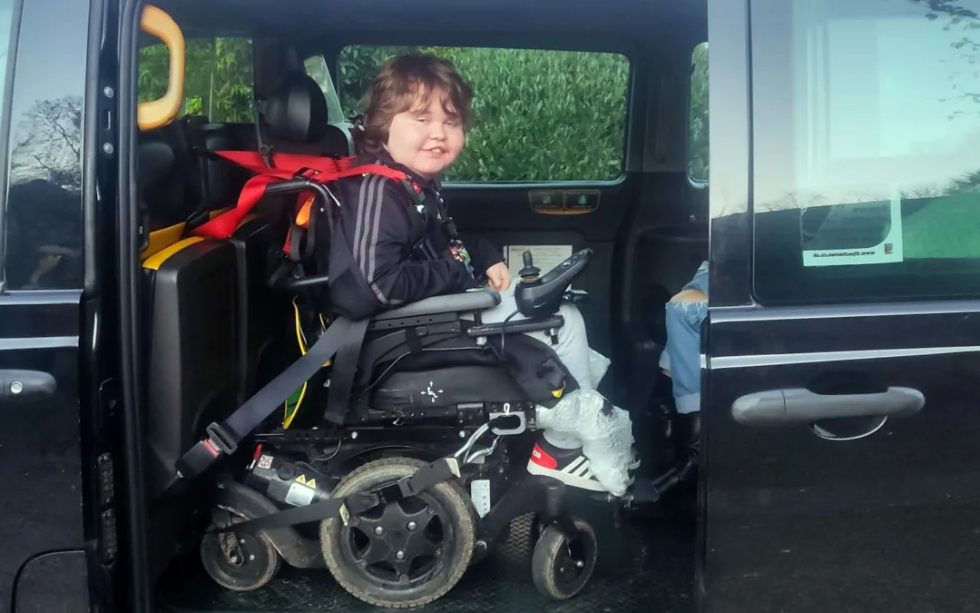 Newcastle Taxi Service's wheelchair